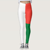 Leggings Drapeau de Madagascar (Devant)