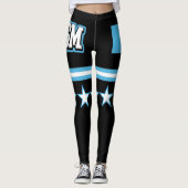 Leggings Drapeau de Micronésie (Devant)