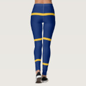 Leggings Drapeau de Nauru (Dos)