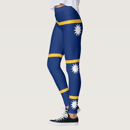 Leggings Drapeau de Nauru (Gauche)