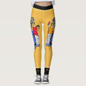 Leggings Drapeau de New Jersey (Devant)