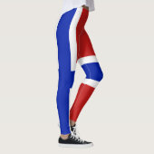 Leggings Drapeau de Norvège Scandinave (Droite)