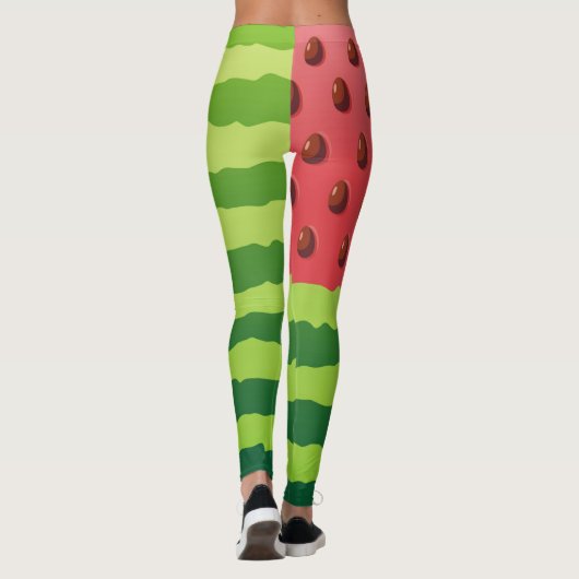Leggings Drapeau de pastèque (Dos)