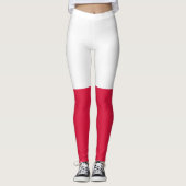 Leggings Drapeau de Pologne (Devant)