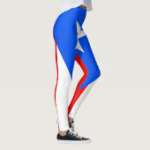 Leggings Drapeau de Porto Rico (Droite)