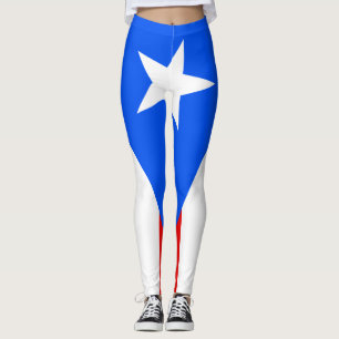 Leggings Drapeau de Porto Rico