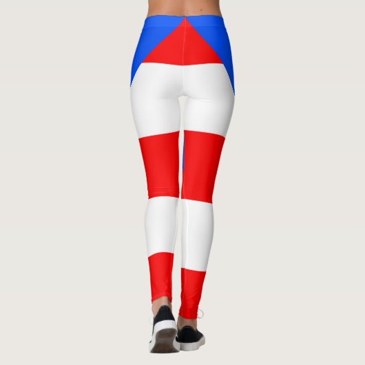 Leggings Drapeau de Porto Rico (Dos)