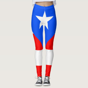 Leggings Drapeau de Porto Rico