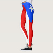 Leggings Drapeau de Porto Rico (Gauche)