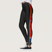 Leggings Drapeau de rayure du Tennessee (Gauche)