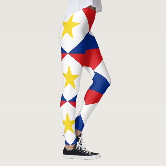Leggings Drapeau de Saba (Droite)