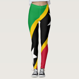 Leggings Drapeau de Saint-Christophe-et-Niévès