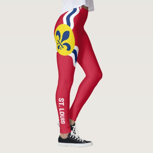 Leggings Drapeau de Saint-Louis, Missouri (Droite)