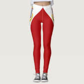 Leggings Drapeau de Saint-Martin (Devant)