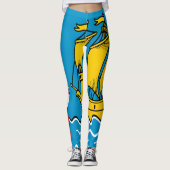 Leggings Drapeau de Saint-Pierre-et-Miquelon (Devant)