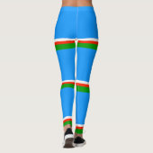 Leggings Drapeau de Sakha (Dos)