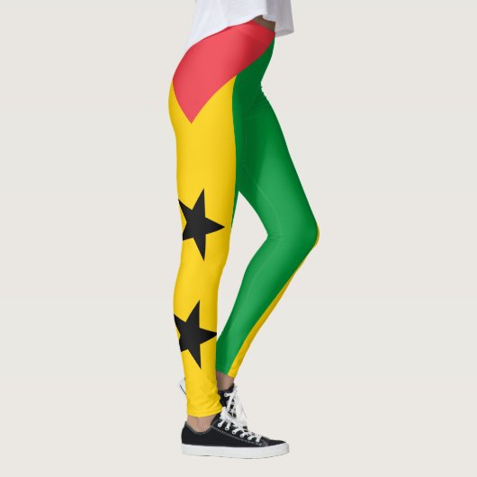 Leggings Drapeau de Sao Tomé-et-Principe (Droite)