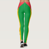 Leggings Drapeau de Sao Tomé-et-Principe (Dos)