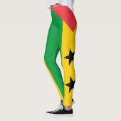 Leggings Drapeau de Sao Tomé-et-Principe (Gauche)