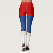 Leggings Drapeau de Serbie Cool (Dos)