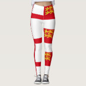 Leggings Drapeau de Sercq (Devant)