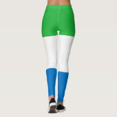 Leggings Drapeau de Sierra Leone (Dos)