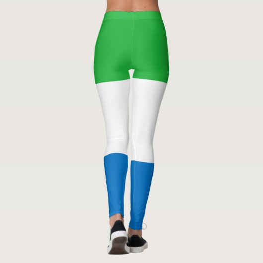Leggings Drapeau de Sierra Leone (Dos)
