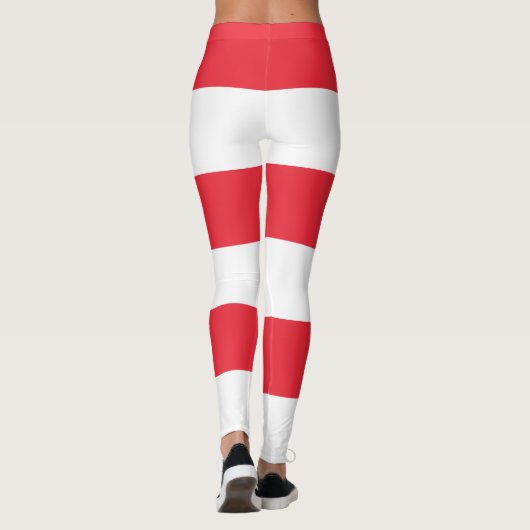 Leggings Drapeau de Singapour (Dos)