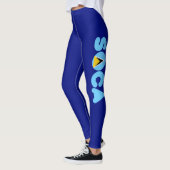 Leggings Drapeau de Soca Sainte-Lucie (Gauche)