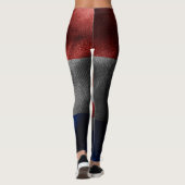Leggings Drapeau de soie croate (Dos)