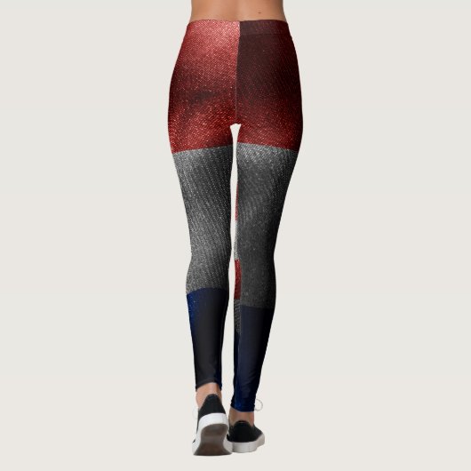 Leggings Drapeau de soie croate (Dos)