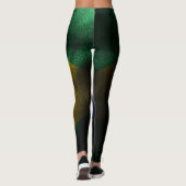 Leggings Drapeau de soie du Brésil (Dos)