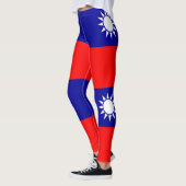 Leggings Drapeau de Taïwan (Gauche)