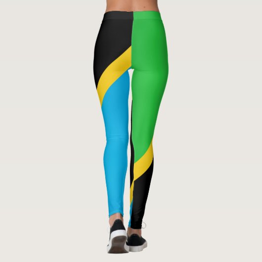 Leggings Drapeau de Tanzanie Cool (Dos)