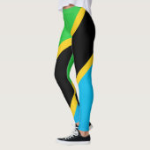 Leggings Drapeau de Tanzanie Cool (Gauche)