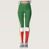 Leggings Drapeau de Tchétchénie (Devant)