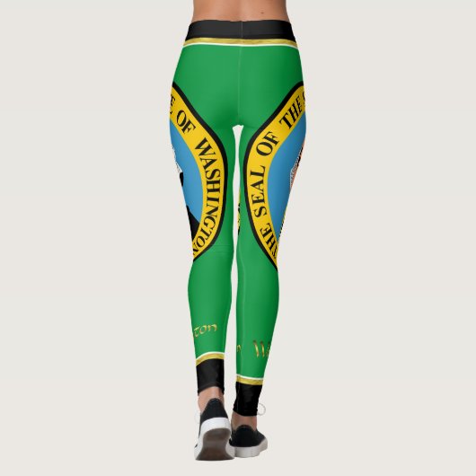 Leggings Drapeau de Washington (Dos)