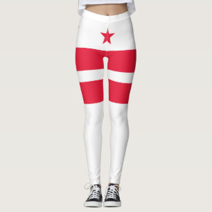 Leggings Drapeau de Washington D.C. (District de Columbia)