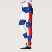Leggings Drapeau des Antilles néerlandaises (Gauche)