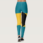 Leggings Drapeau des Bahamas (Dos)