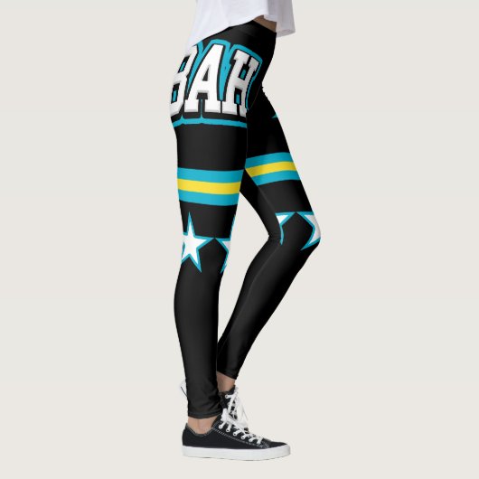 Leggings Drapeau des Bahamas (Droite)