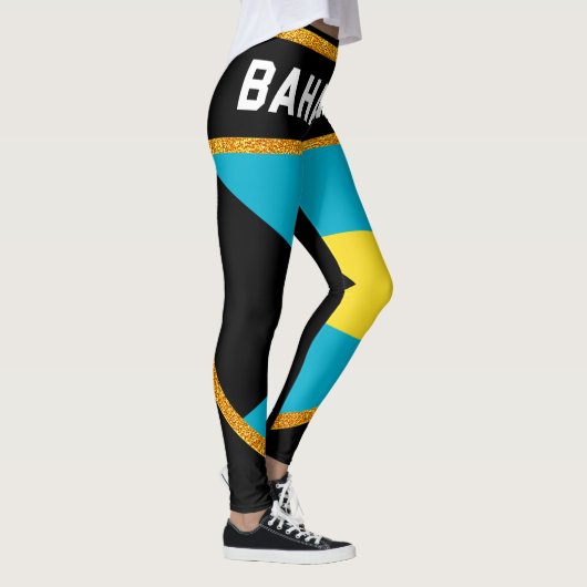 Leggings Drapeau des Bahamas (Droite)