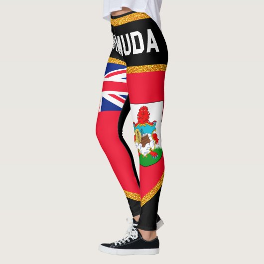 Leggings Drapeau des Bermudes (Gauche)
