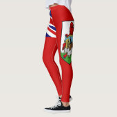 Leggings Drapeau des Bermudes (Gauche)