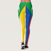 Leggings Drapeau des Comores (Dos)