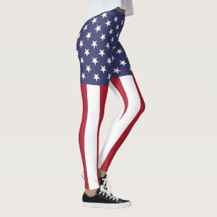 Leggings Drapeau des États-Unis
