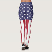 Leggings Drapeau des États-Unis (Dos)