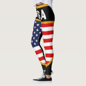 Leggings Drapeau des États-Unis (Gauche)