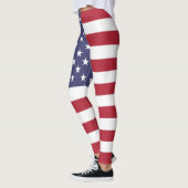 Leggings Drapeau des États-Unis (Gauche)