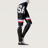 Leggings Drapeau des États-Unis (Droite)